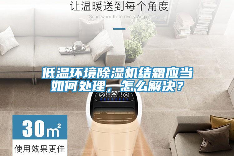 低溫環(huán)境除濕機結(jié)霜應(yīng)當(dāng)如何處理，怎么解決？