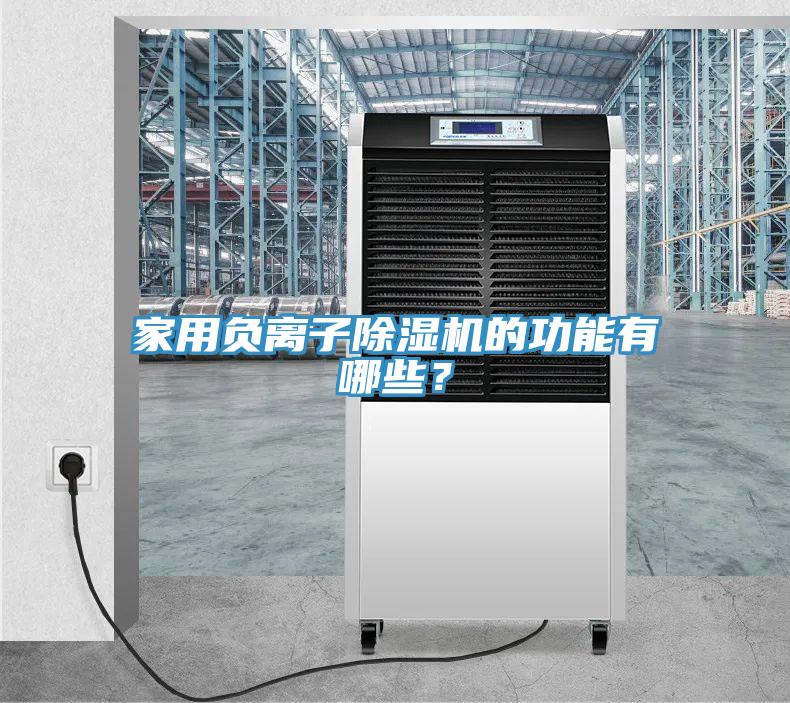 家用負離子除濕機的功能有哪些？