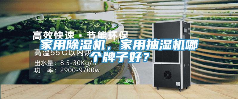 家用除濕機，家用抽濕機哪個牌子好？