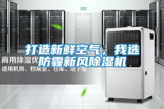 打造新鮮空氣，我選防霾新風(fēng)除濕機