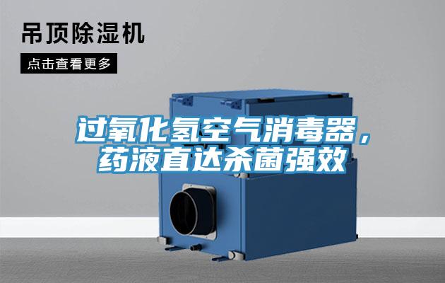 過氧化氫空氣消毒器，藥液直達(dá)殺菌強(qiáng)效