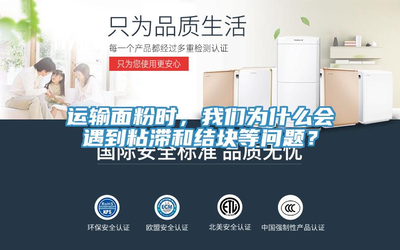 運輸面粉時，我們為什么會遇到粘滯和結塊等問題？