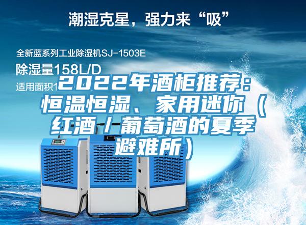 2022年酒柜推薦：恒溫恒濕、家用迷你（紅酒／葡萄酒的夏季避難所）