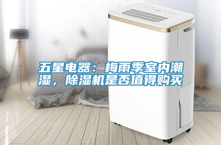 五星電器：梅雨季室內潮濕，除濕機是否值得購買
