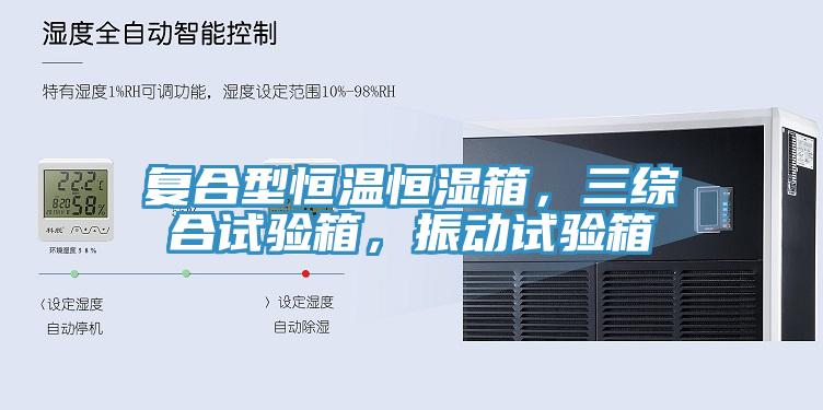 復合型恒溫恒濕箱,三綜合試驗箱,振動試驗箱