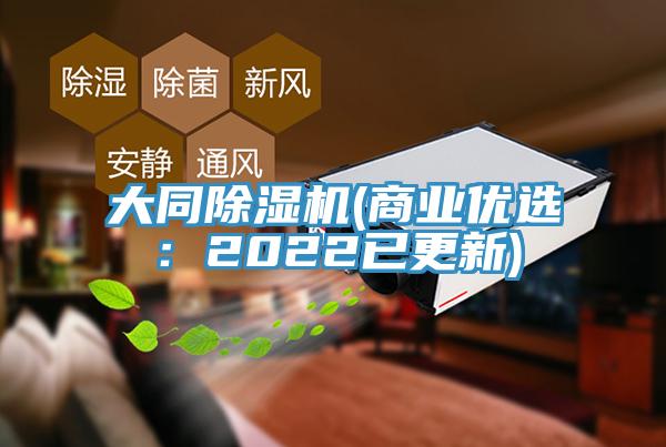 大同除濕機(商業優選:2022已更新)