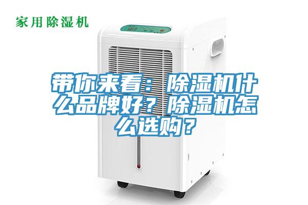 帶你來看：除濕機什么品牌好？除濕機怎么選購？