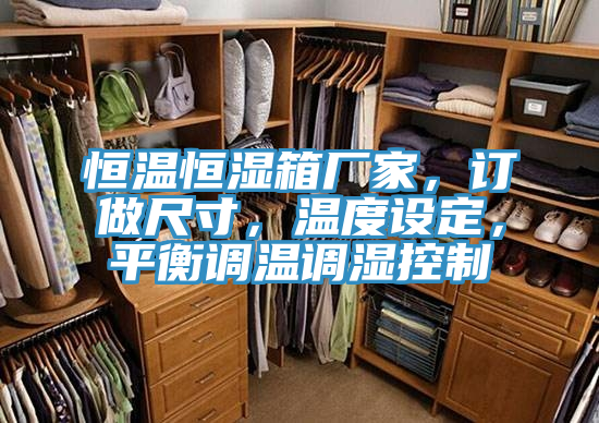 恒溫恒濕箱廠家，訂做尺寸，溫度設(shè)定，平衡調(diào)溫調(diào)濕控制