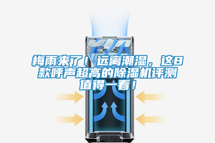 梅雨來了！遠離潮濕，這8款呼聲超高的除濕機評測值得一看！