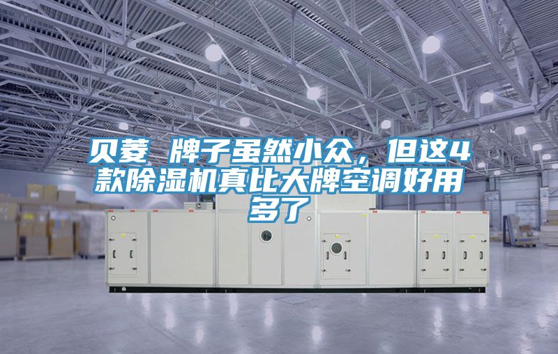 貝菱 牌子雖然小眾,但這4款除濕機真比大牌空調好用多了