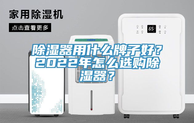 除濕器用什么牌子好？2022年怎么選購除濕器？